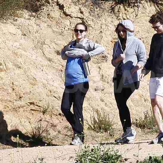 natalie portman hamile trekking