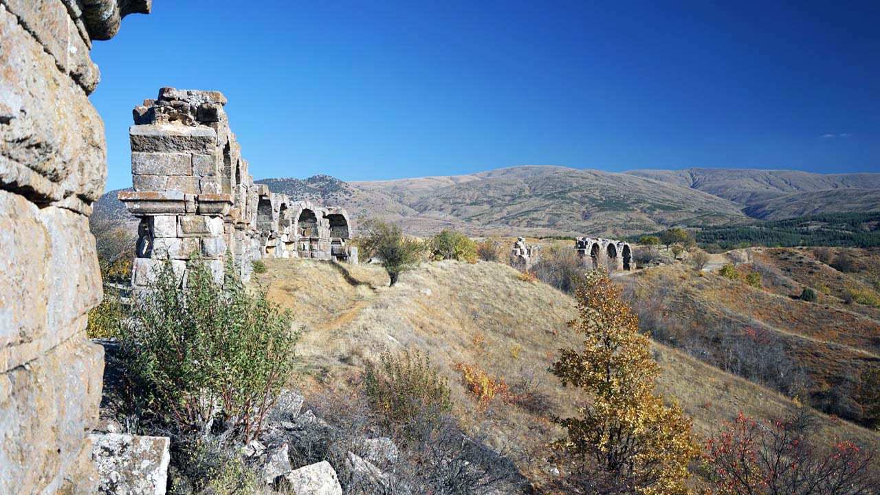 St Paul yolu Yalvaç Eyüpler parkuru