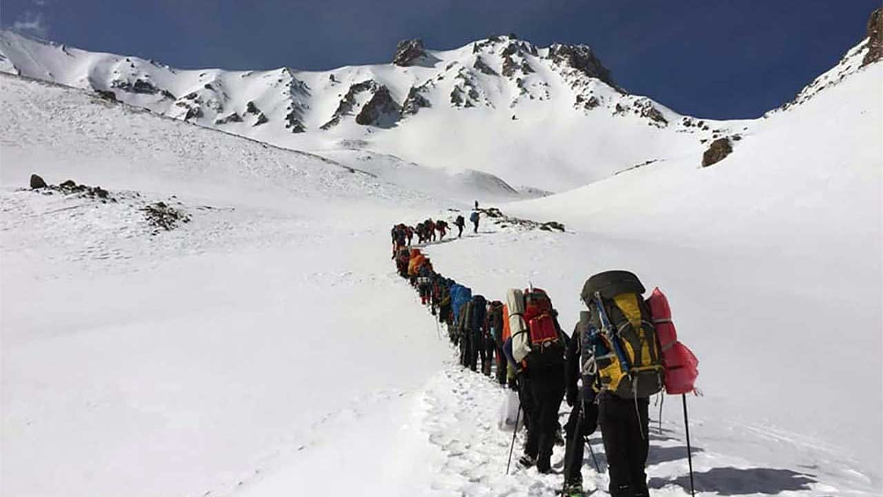 Erciyes yürüyüş