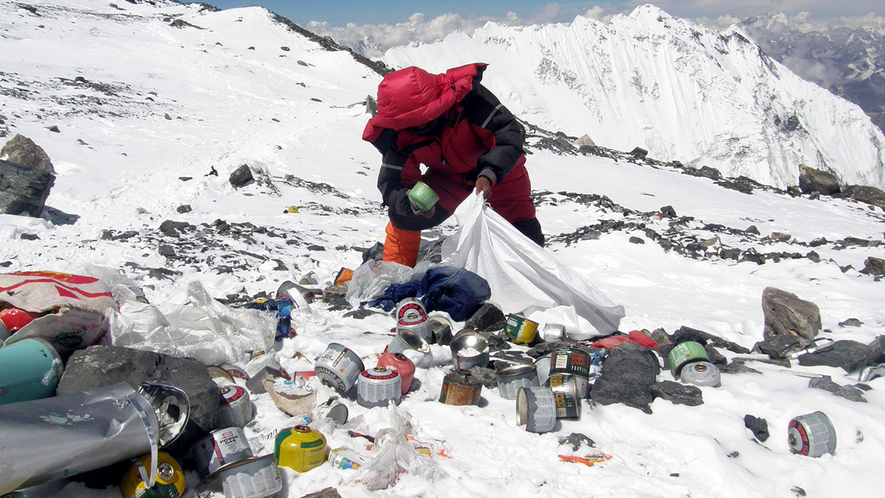 Everest'te temizlik