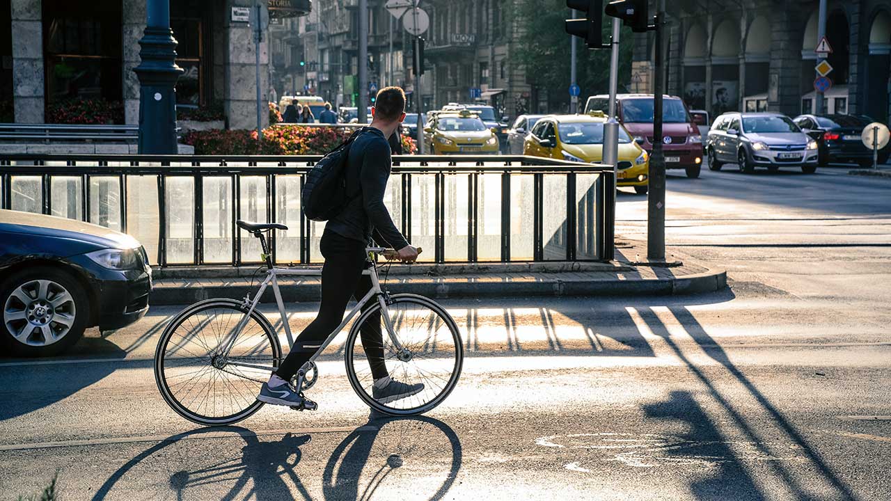 Trafikte bisiklet